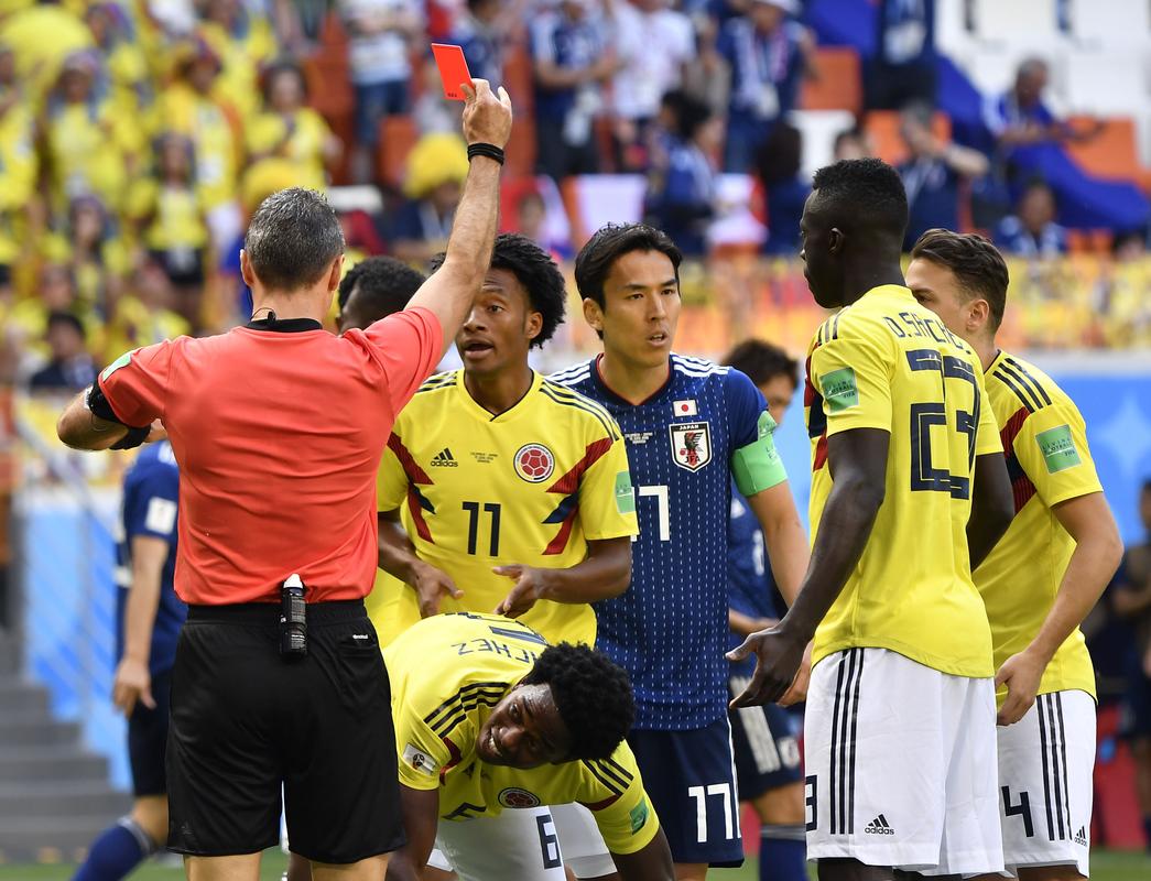 日本哥伦比亚世界杯
