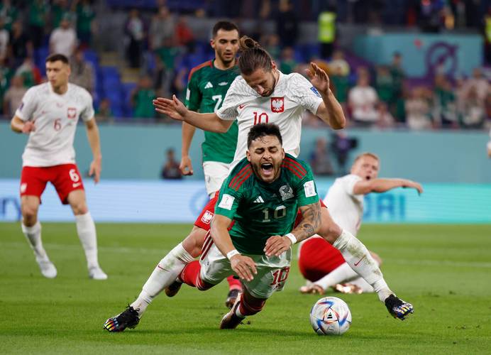 墨西哥vs波兰入球数量的相关图片